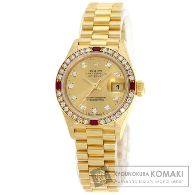 ロレックス 腕時計 デイトジャスト 10P ダイヤモンド