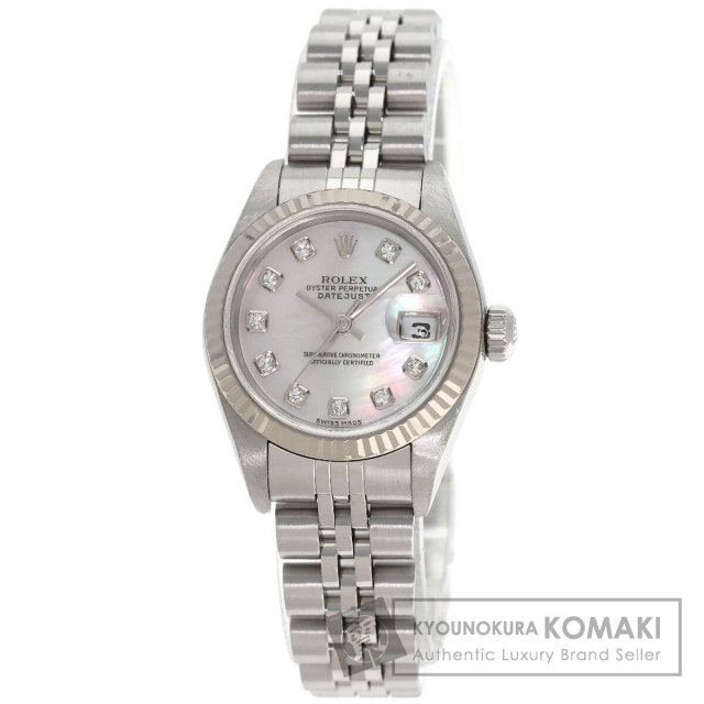 ロレックス 腕時計 デイトジャスト 10P ダイヤモンド
