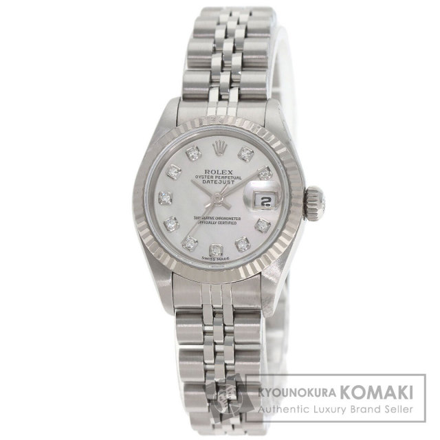 ロレックス 腕時計 デイトジャスト 10P ダイヤモンド
