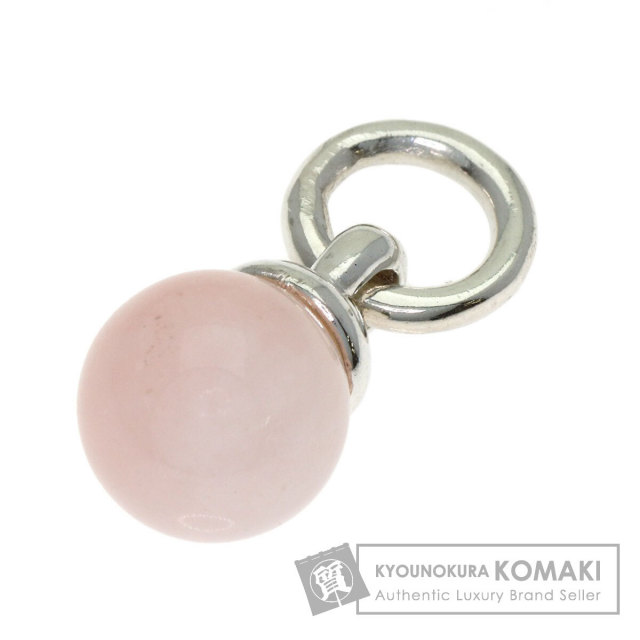 ティファニー ペンダントトップ ドアノッカー ローズクオーツ