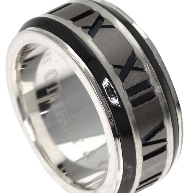 TIFFANY&Co. ティファニー アトラス リング・指輪 シルバー/チタン