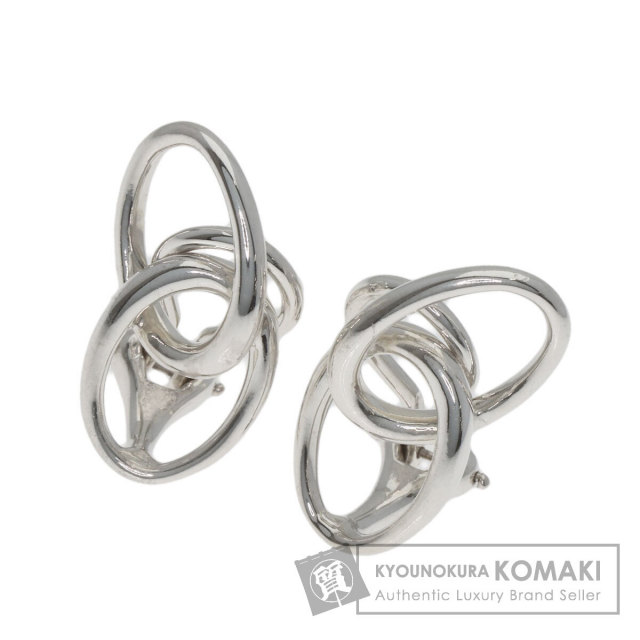 TIFFANY&Co. ティファニー ダブルループ イヤリング シルバー