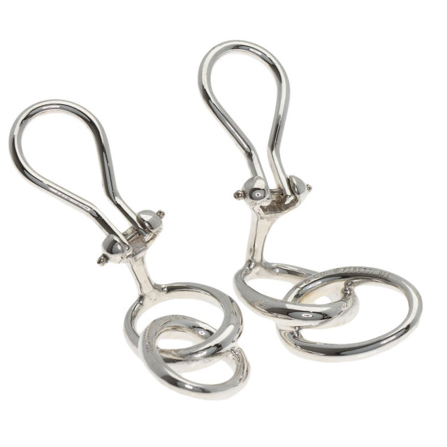 TIFFANY&Co. ティファニー ダブルループ イヤリング シルバー