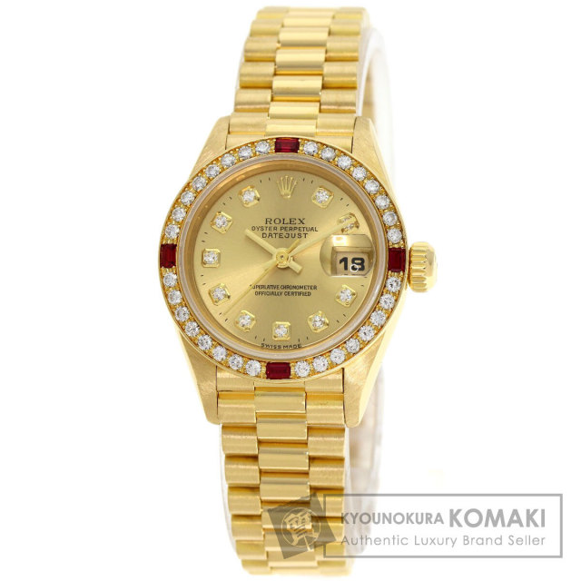 ロレックス 腕時計 デイトジャスト 10P ダイヤモンド