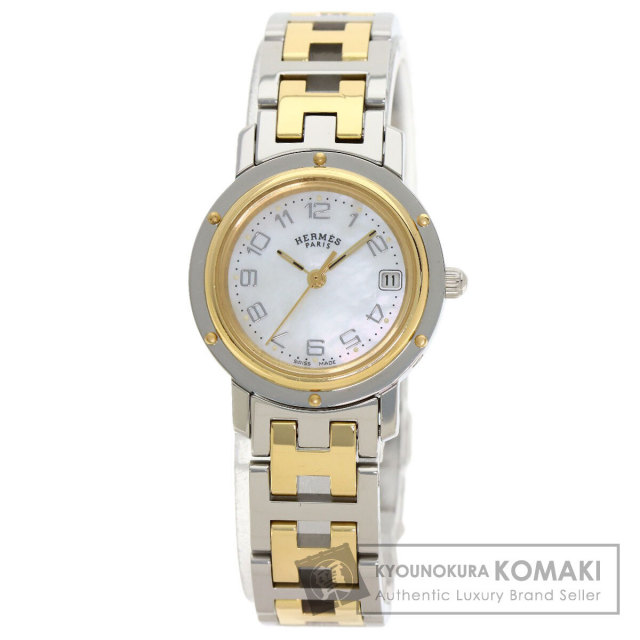 エルメス 腕時計 クリッパー ナクレ