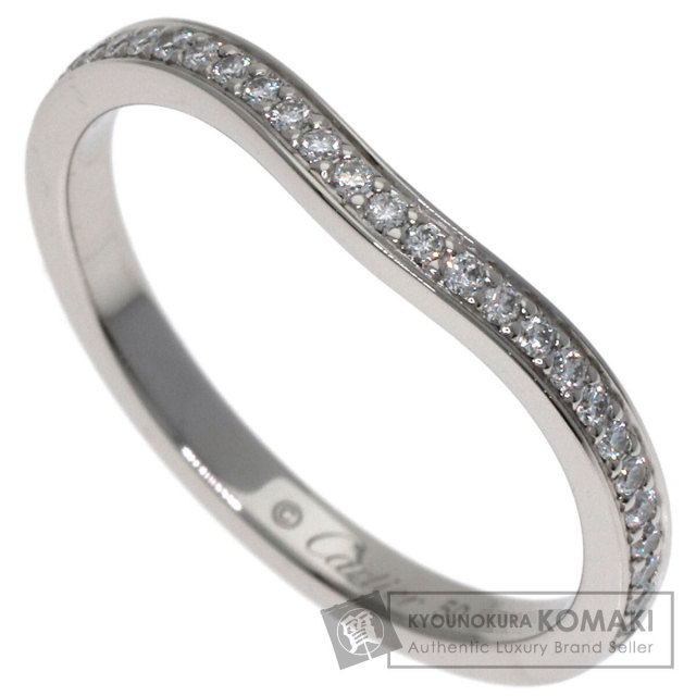 CARTIER カルティエ バレリーナ カーブ セミパヴェ ダイヤモンド #50
