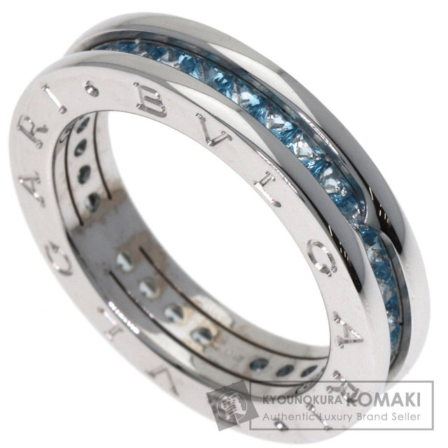 ブルガリ リング・指輪 B-zero1 ビーゼロワン 1バンド ブルートパーズ #54