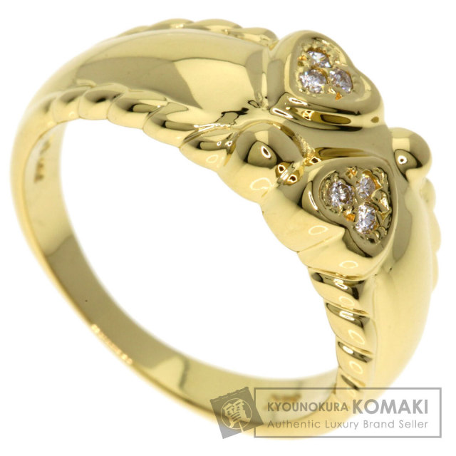 ディオール リング・指輪 ハート ダイヤモンド