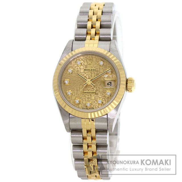 ロレックス 腕時計 デイトジャスト 10P ダイヤモンド