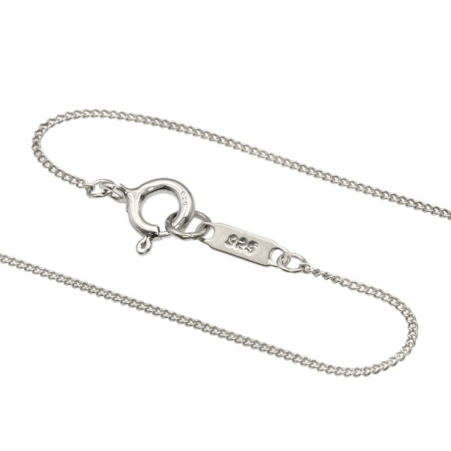 TIFFANY&Co. ティファニー リボンモチーフ ネックレス シルバー
