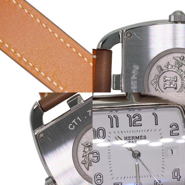 HERMES エルメス CT1.710 ケープコッド ドゥブルトゥール エトゥープ