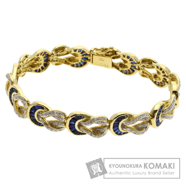 セレクトジュエリー ブレスレット サファイア ダイヤモンド