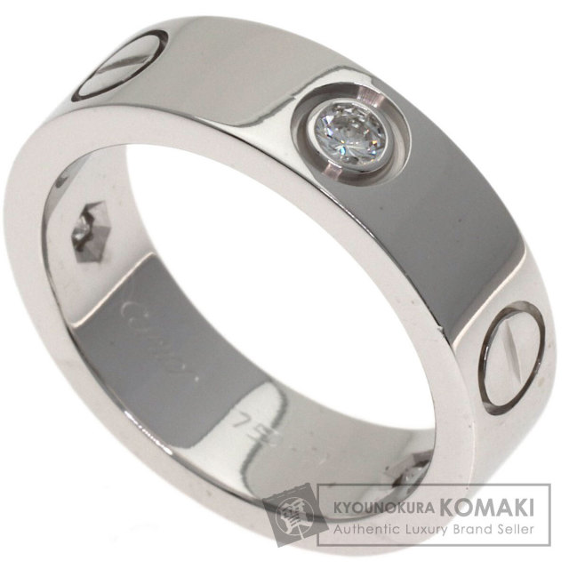 CARTIER カルティエ ラブリング ハーフ ダイヤモンド #51 リング・指輪