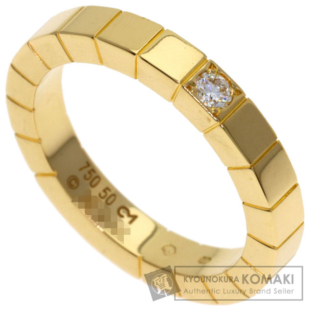 CARTIER カルティエ ラニエール 1P ダイヤモンド #50 リング・指輪 K18
