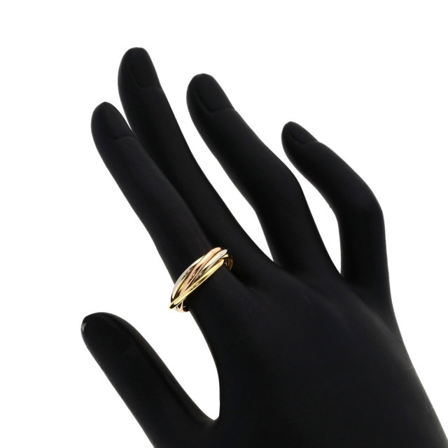 CARTIER カルティエ トリニティ XS 5連 #49 リング・指輪 K18イエロー