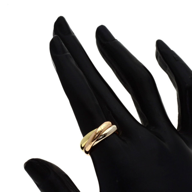 CARTIER カルティエ トリニティ #52 リング・指輪 K18イエローゴールド