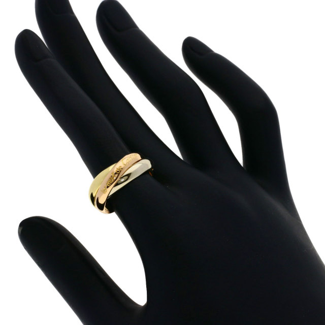 CARTIER カルティエ トリニティ #51 リング・指輪 K18イエローゴールド
