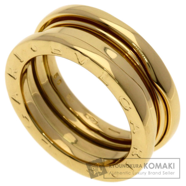 ブルガリ リング・指輪 B-zero1 ビーゼロワン 2バンド #50