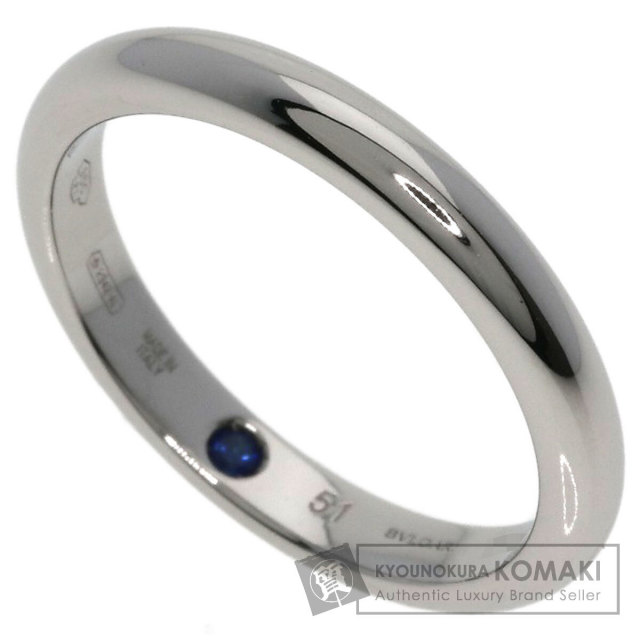 ブルガリ リング・指輪 ウェディング インナー サファイア #51