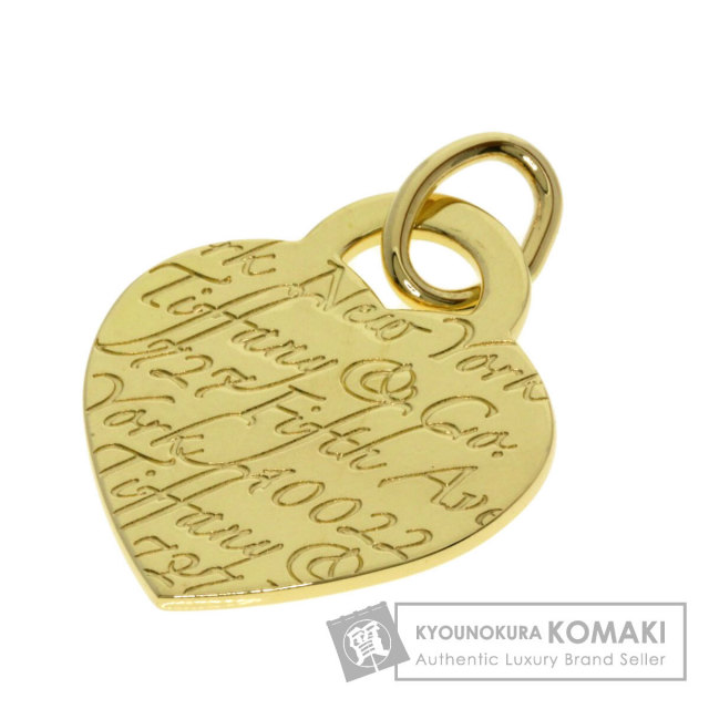 ティファニー ペンダントトップ ノーツ ハート