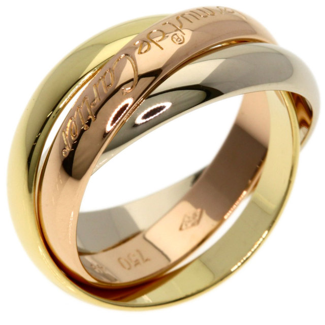 CARTIER カルティエ トリニティ #49 リング・指輪 K18イエローゴールド CARTIER カルティエ トリニティ #49 リング・指輪 K18イエローゴールド