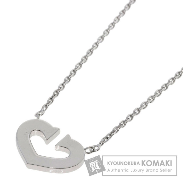 カルティエ ネックレス Cハート