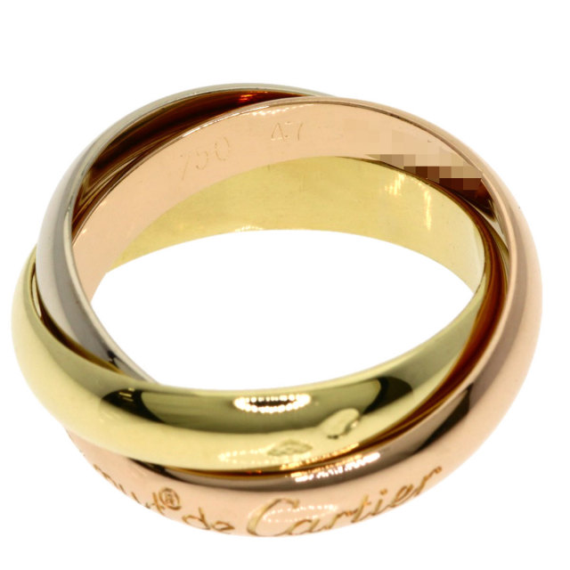 CARTIER カルティエ トリニティ #47 リング・指輪 K18イエローゴールド CARTIER カルティエ トリニティ #47 リング・指輪 K18イエローゴールド