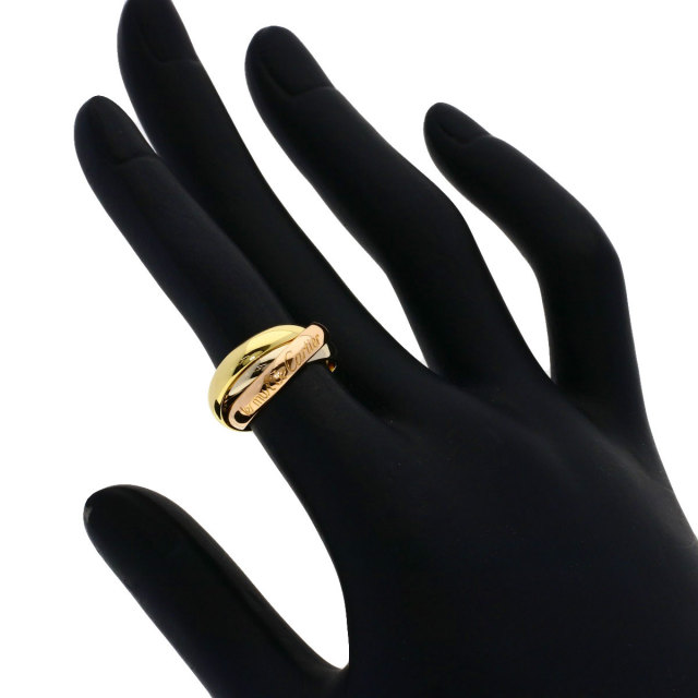 CARTIER カルティエ トリニティ #47 リング・指輪 K18イエローゴールド