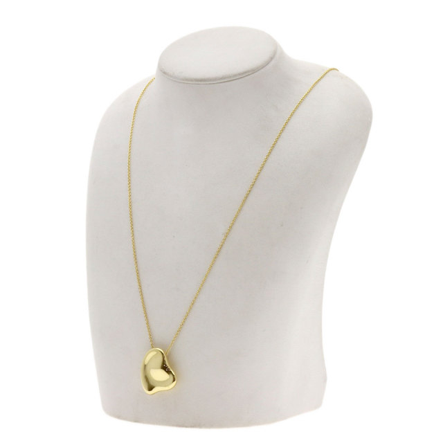 Tiffany & Co. ゴールド　ネックレス　ハート　ティファニー　K18 TIFFANY&Co. ティファニー フルハート ネックレス K18イエローゴールド
