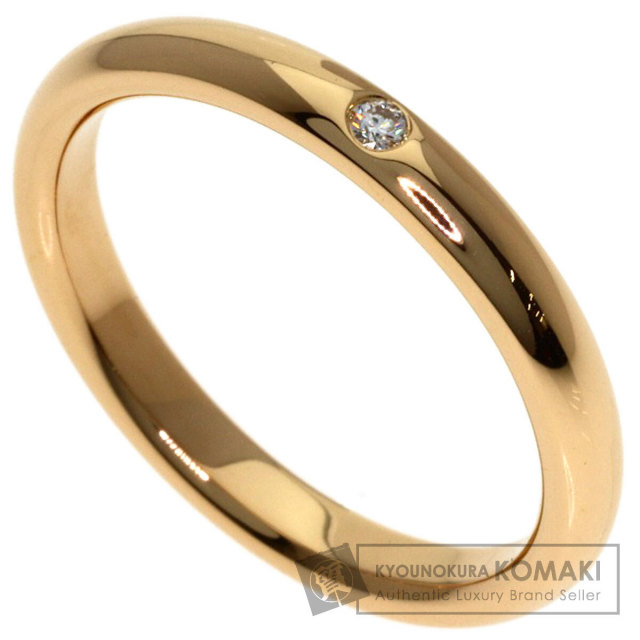 Tiffany & Co. スタッキングバンドリング 1Pダイヤリング　指輪 TIFFANY&Co. ティファニー スタッキングバンド 1P ダイヤモンド リング