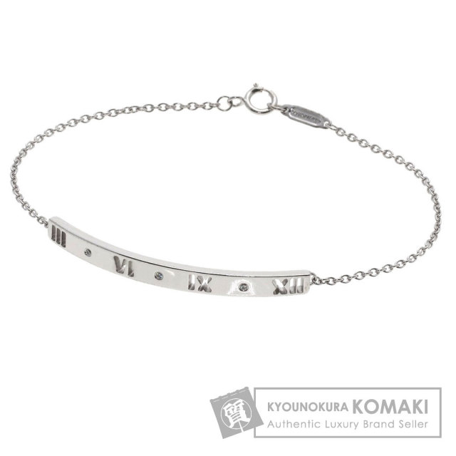 TIFFANY&Co. ティファニー アトラス 3P ダイヤモンド ブレスレット K18