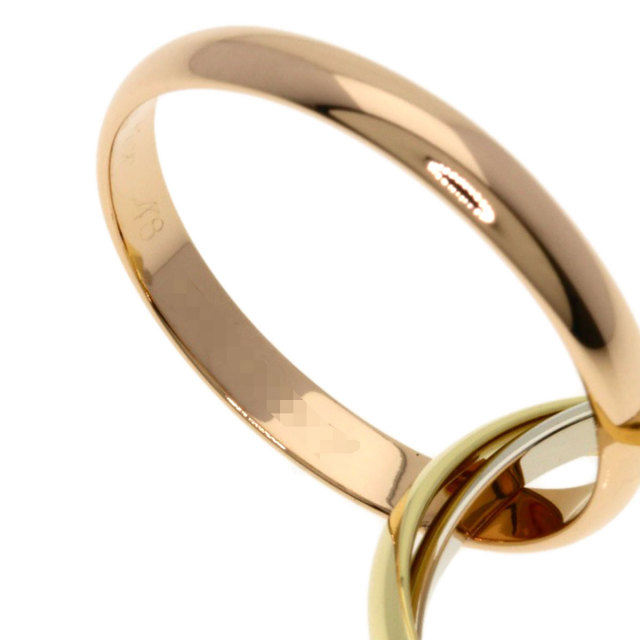 CARTIER カルティエ トリニティ SM #48 リング・指輪 K18イエロー