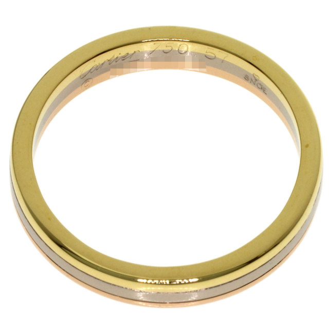 CARTIER カルティエ スリーカラー #57 リング・指輪 K18イエロー