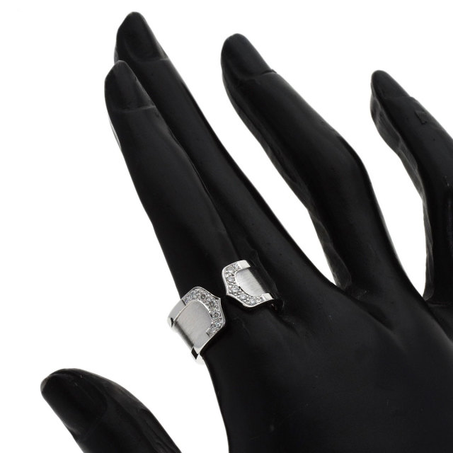 CARTIER カルティエ 2Cリング LM ダイヤモンド #52 リング・指輪 K18
