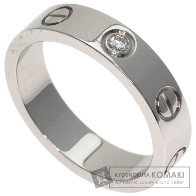CARTIER カルティエ ミニラブリング 1P ダイヤモンド #46 リング・指輪