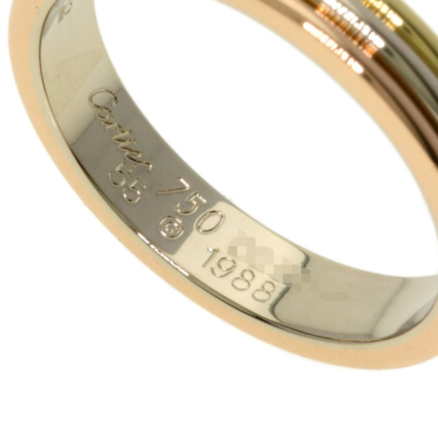 CARTIER カルティエ ヴァンドーム スリーカラー #55 リング