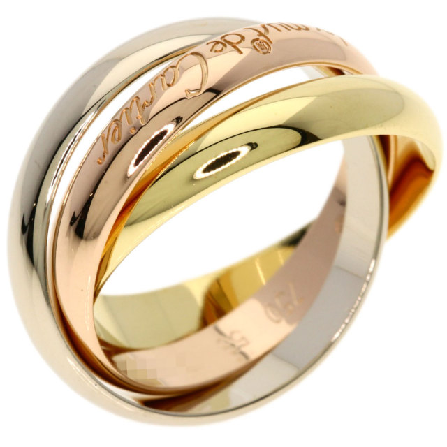 CARTIER カルティエ トリニティ #53 リング・指輪 K18イエローゴールド