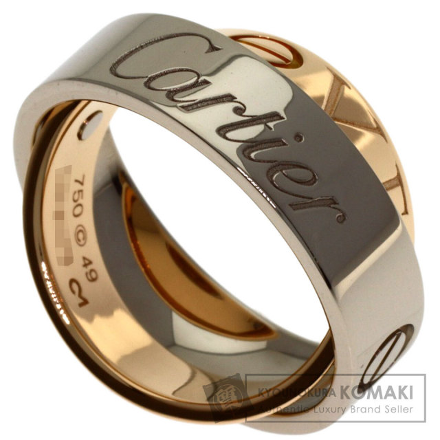 CARTIER カルティエ シークレットラブ #49 リング・指輪 K18ホワイト