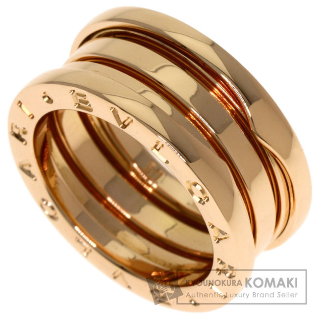 ブルガリ リング・指輪 B-zero1 ビーゼロワン 2バンド #50