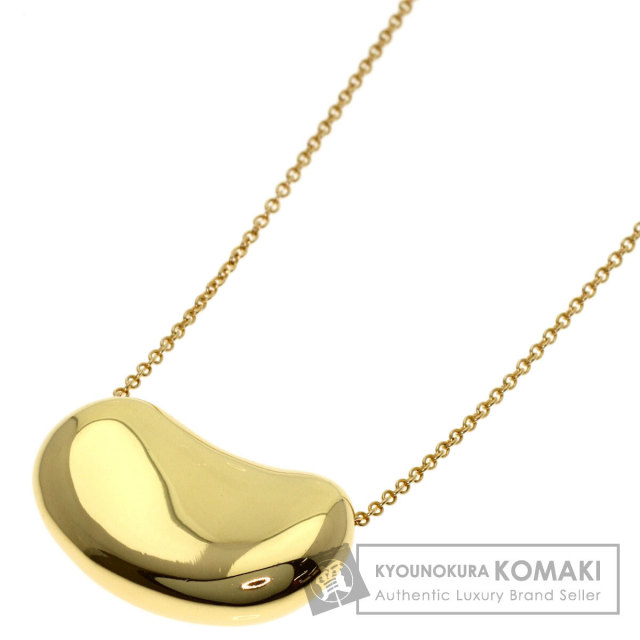 TIFFANY&Co. ティファニー ビーン ネックレス K18イエローゴールド
