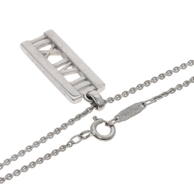 TIFFANY&Co. ティファニー アトラスバー ダイヤモンド ネックレス K18