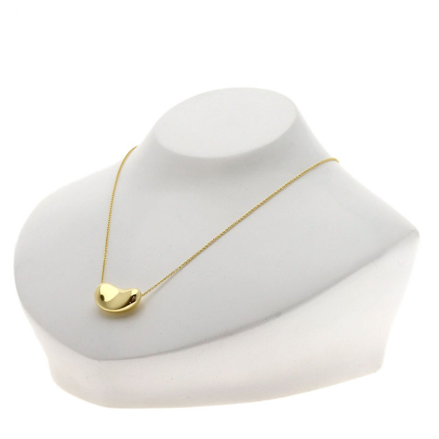 Tiffany & Co. 　K18　ティファニービーンズネックレス TIFFANY&Co. ティファニー ビーン ネックレス K18イエローゴールド