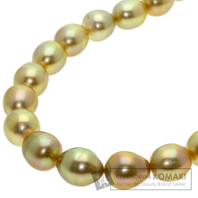 タサキ ネックレス ゴールデンパール 真珠 バロックパール