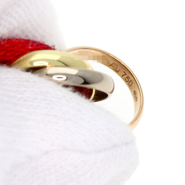 CARTIER カルティエ トリニティ 赤コード ブレスレット K18イエロー