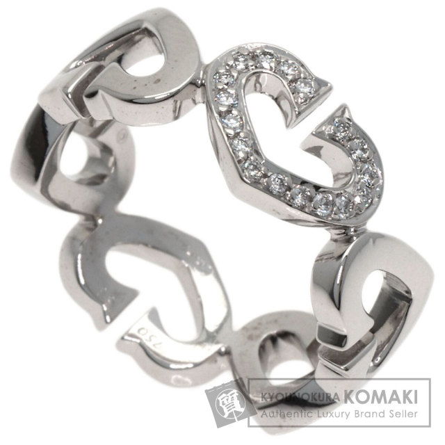 カルティエ リング・指輪 Cハート1P ダイヤモンド #53