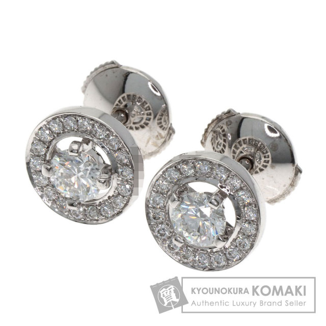 ブシュロン ピアス アバ ロンド ダイヤモンド