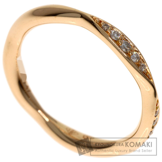 シャネル リング・指輪 カメリア ハーフ ダイヤモンド