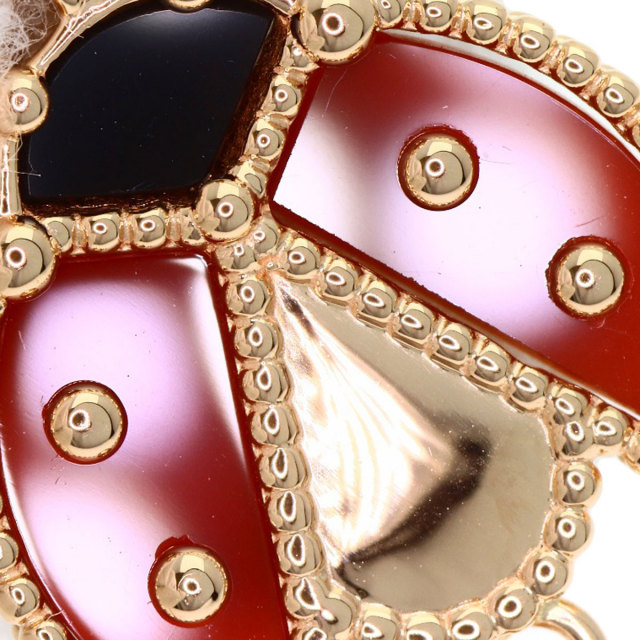 ヴァンクリーフ＆アーペル ブレスレット ラッキー スプリング オープンウィング レディバグ 