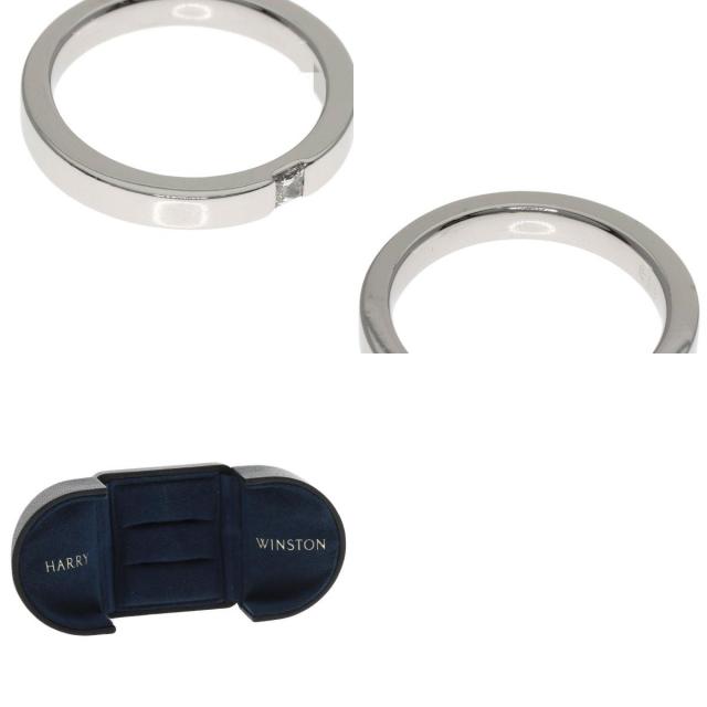 ハリーウィンストン リング・指輪 プリンセスカット マリッジ ダイヤモンド