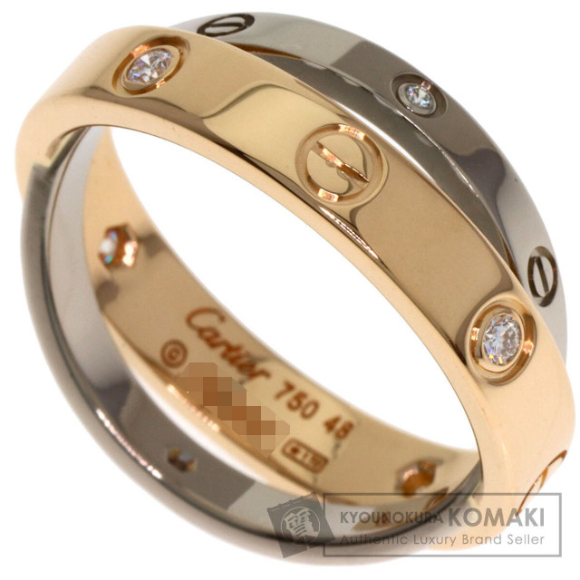 カルティエ リング・指輪 ビーラブリング ダイヤモンド #48